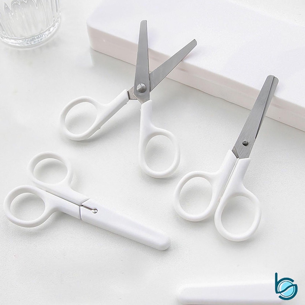 

Gunting Putih Sederhana INS dengan Lengan Pelindung Gunting Keselamatan Anak - Best Stationary
