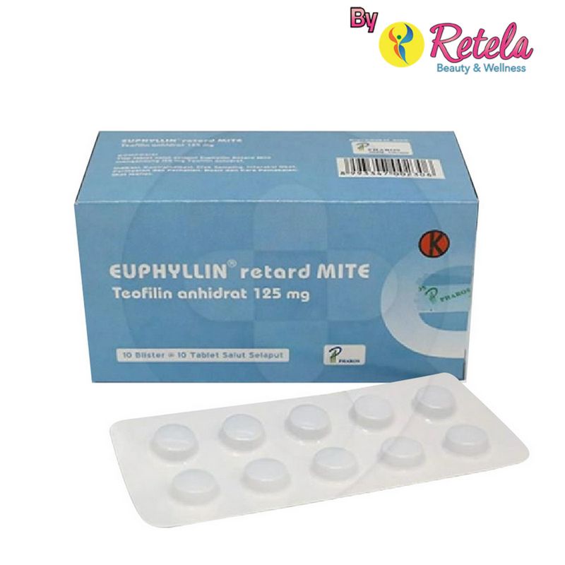 EUPHYLLIN R.MITE 1 STRIP 10 TABLET