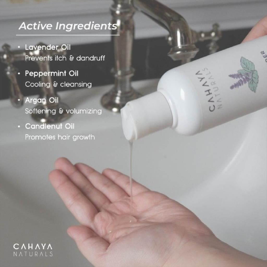 Cahaya Naturals Volumizing Daily Shampoo 240ml 12060201 240 ml Lavender Mint