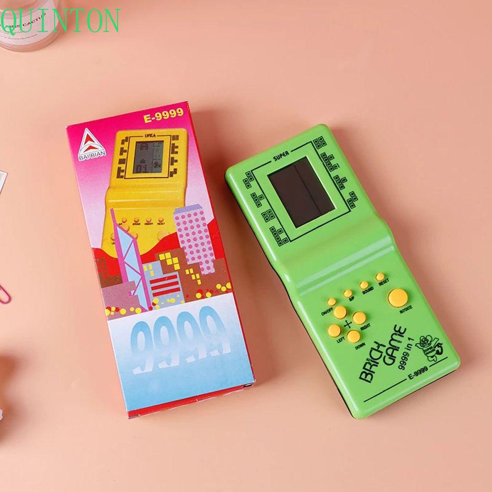 Game Bata QUINTON|Anak-anak Kesenangan Retro Game Player Dengan Playback Musik Mainan Elektronik Games Mainan Handheld Game Player