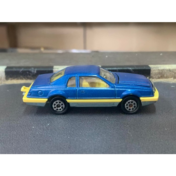 Majorette 217 Ford Thunderbird Biru Made in France Loose Pack