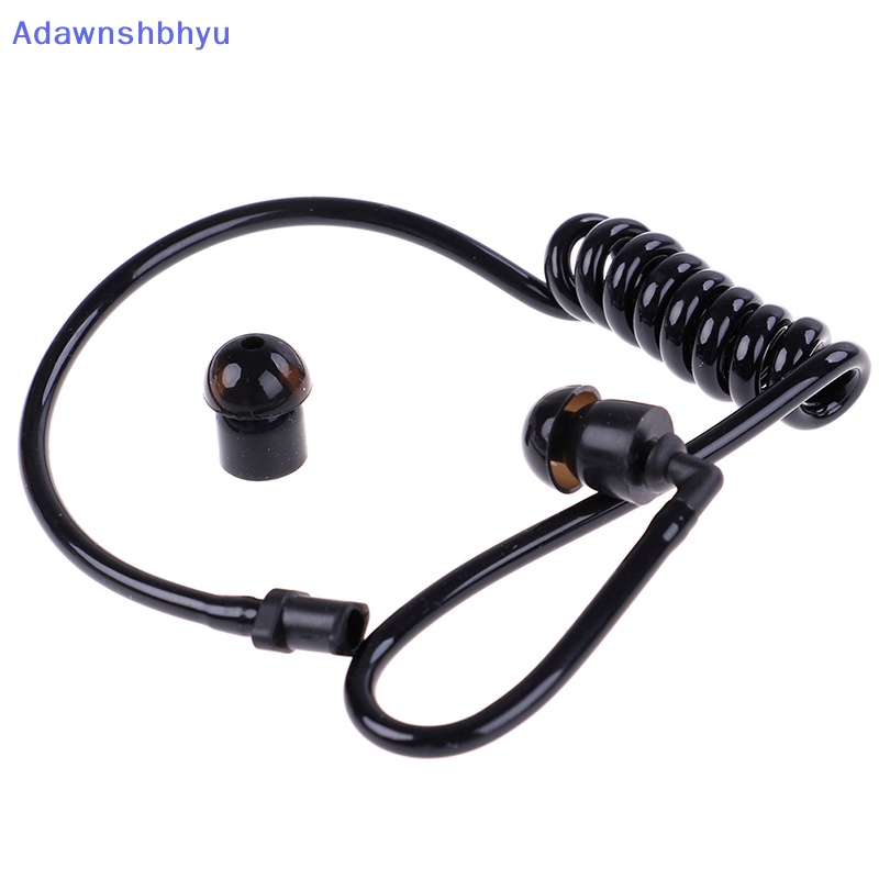 Adhyu Black replacement coil acoustic air tube earplug Untuk radio Lubang Suara headset ID