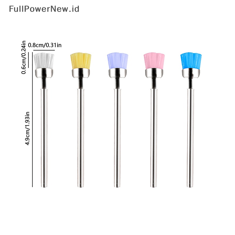 Power Nail Drill Bit Cleaning Brush Alat Kikir Kuku Elektrik Milling Cutter Penghilang Debu ID