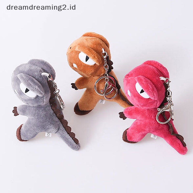 (drea) Liontin Dinosaurus Mini Gantungan Kunci Hewan Lucu Boneka Mainan Key Rings Tas Ornamen Hadiah //