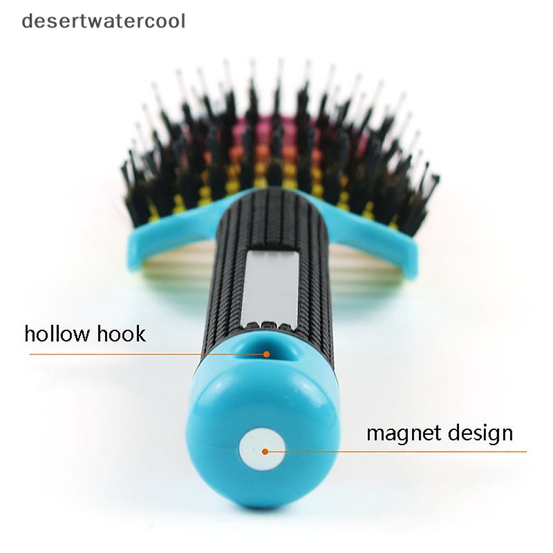 Deid Sisir Pijat Kulit Kepala Rambut Hairbrush Penghilang Stress Wet Curly Detangle Hair Brush Martijn