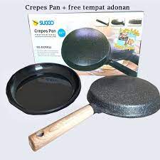 CREPES PAN WAJAN KWALIK  SUGGO 22CM Creper/Kulit Lumpia/Dadar Gulung/Wajan Walik