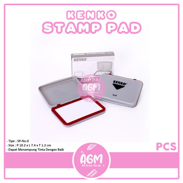 

KENKO - Stamp Pad NO.0 Bak Stempel - Pcs