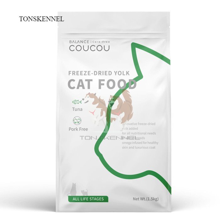 Coucou Dry Cat Food Makanan Kucing 1.5 KG Adult Kitten All Life Stage