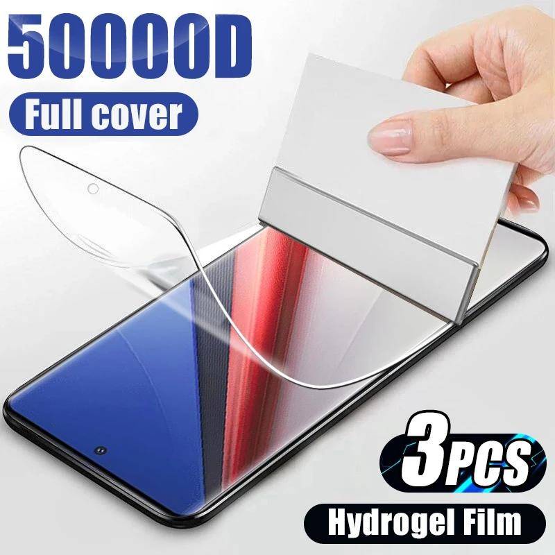 1-3pcs HD Hydrogel Film Untuk iQOO Neo7 8 SE Racing Pro Pelindung Film Pelindung Pelindung Layar Untuk iQOO 11 Z6 Z6x Z7 Z7i Z7s Z7x Lite Pro