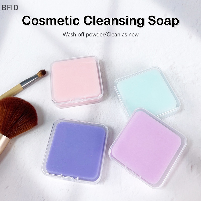 [BFID] Kuas Makeup Pembersih Sabun Pad Make Up Sikat Cuci Kosmetik Brush Alis Bersih [ID]