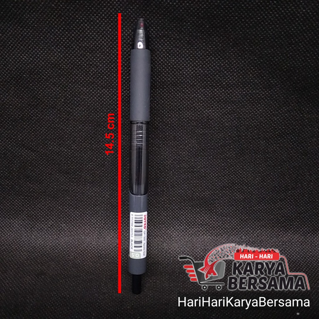 

JOYKO GEL PEN PULPEN HITAM GP-355 APOLA GEL 0.5MM BLACK