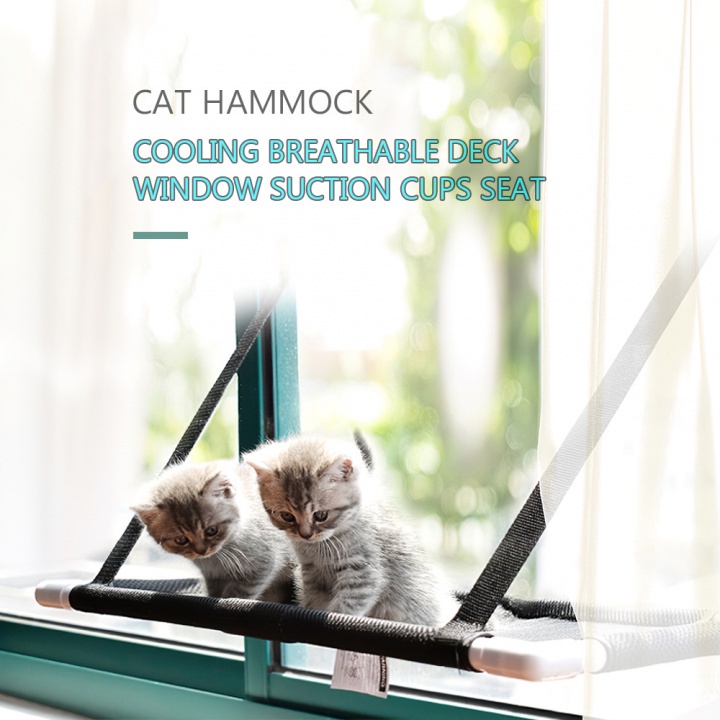 B8 Hammock Bed Window Mounted For Pets - Hammock Jendela Untuk Kucing