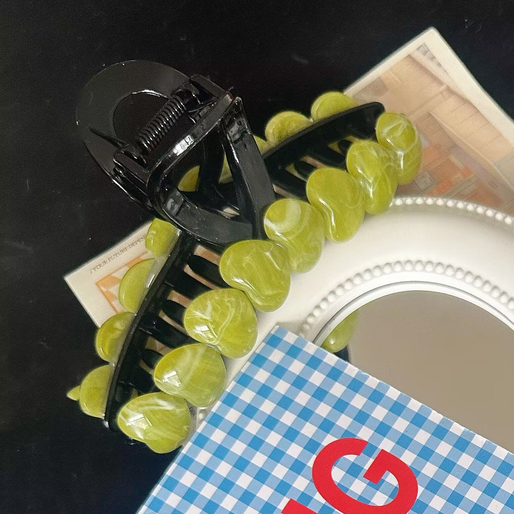 New jepit rambut love wanita sederhana gaya feminim barang import dengan harga grosir bahan berkualitas import harga grosir bisa cod