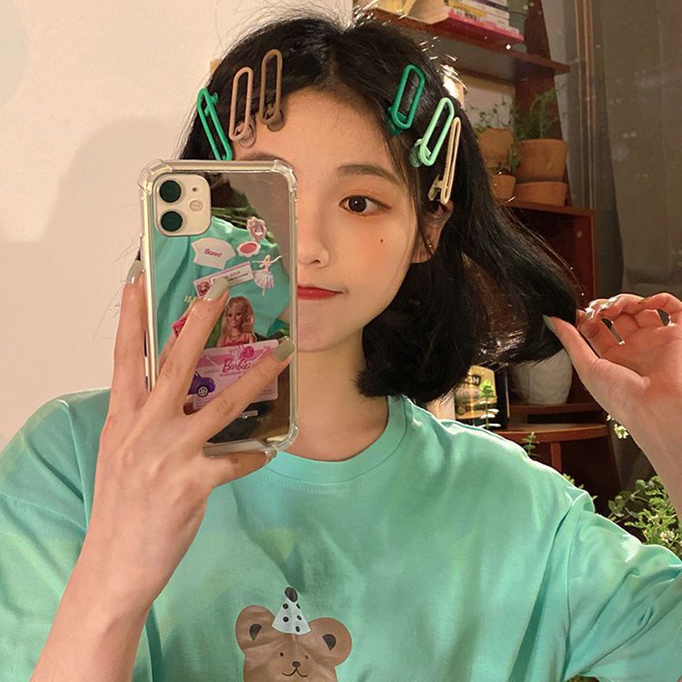 Set klip rambut warna-warni wanita fashion korea barang import dengan harga grosir bahan berkualitas import harga grosir bisa cod