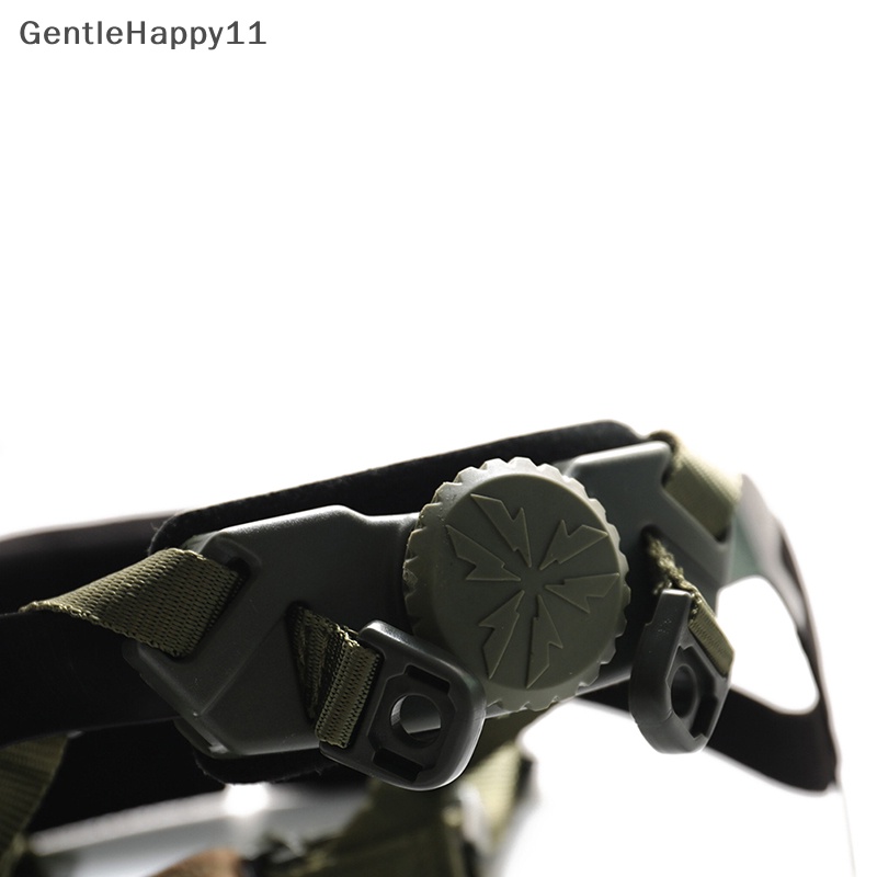 Gentlehappy Tactical Fast Helmet Adjustable Strap Hung Wargame Helm Tali Pengunci Dalam id