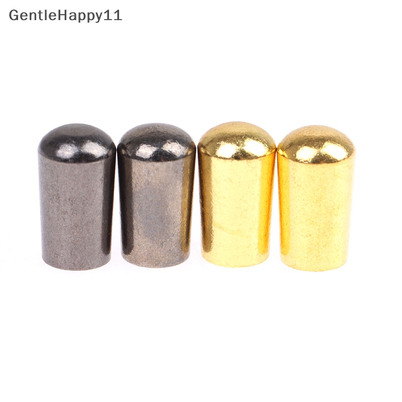 Gentlehappy 1Pc Gitar 3arah Toggle Switch Tip 3.5/4mm Screw Thread Knobs Tip Cap Tombol Ke Untuk Bagian Gitar Elektrik Metal id