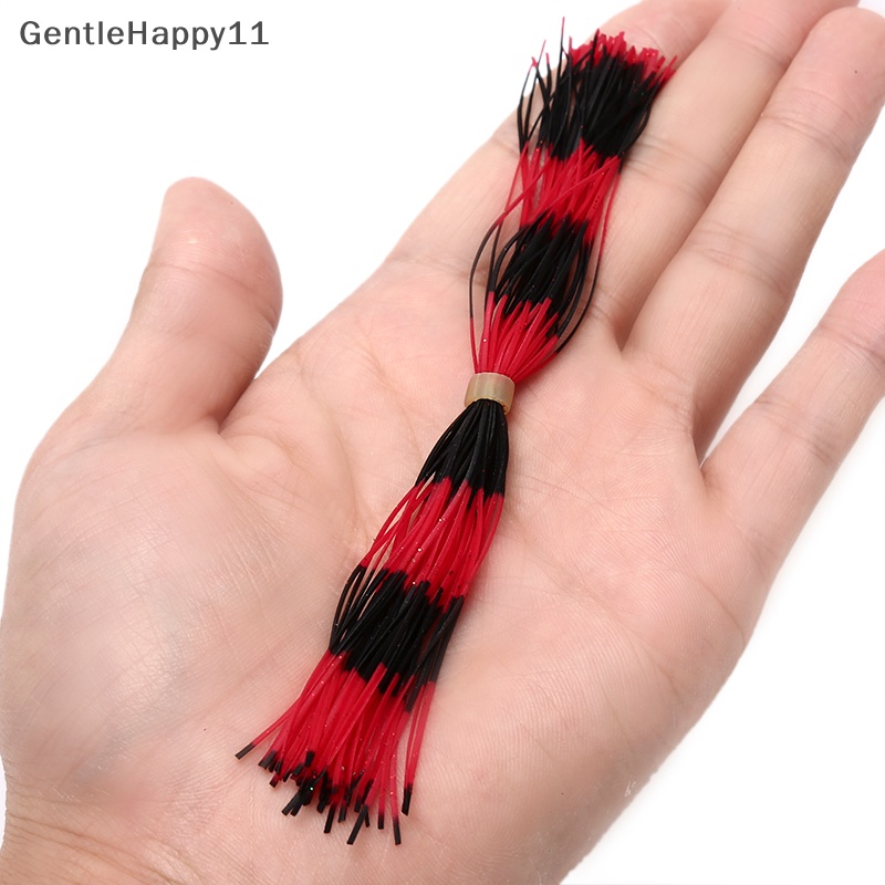 Gentlehappy 12ikat Rok Mix Silikon Untuk Jig Lures Squid Skirt Fly Tying Material id