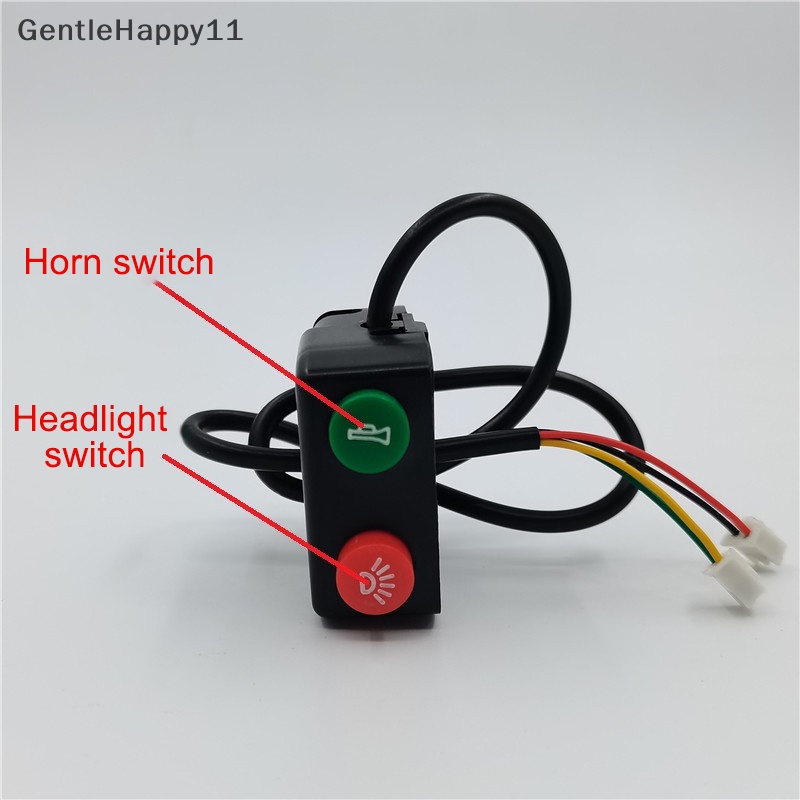 Gentlehappy Stang Motor Klakson Dan Lampu Depan Kombinasi Tombol Saklar Motor Sein Aksesoris id