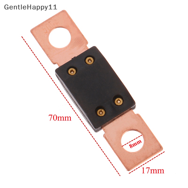 Gentlehappy Sekring Mobil MEGA Bolt-on Fuse Blow A Fuse Blade Sekring 40A 80A 125A 250A Sampai 400A id