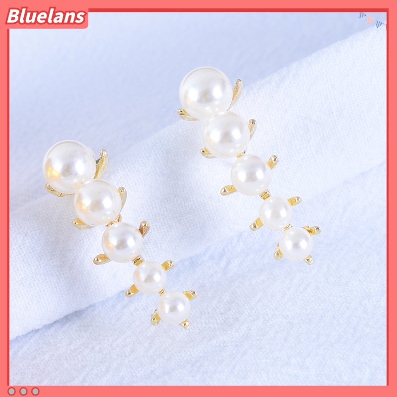 [BLS] Anting Mutiara Elegan, simple, Dan Kecil, Dengan Kepribadian, Anting, Anting, Perempuan