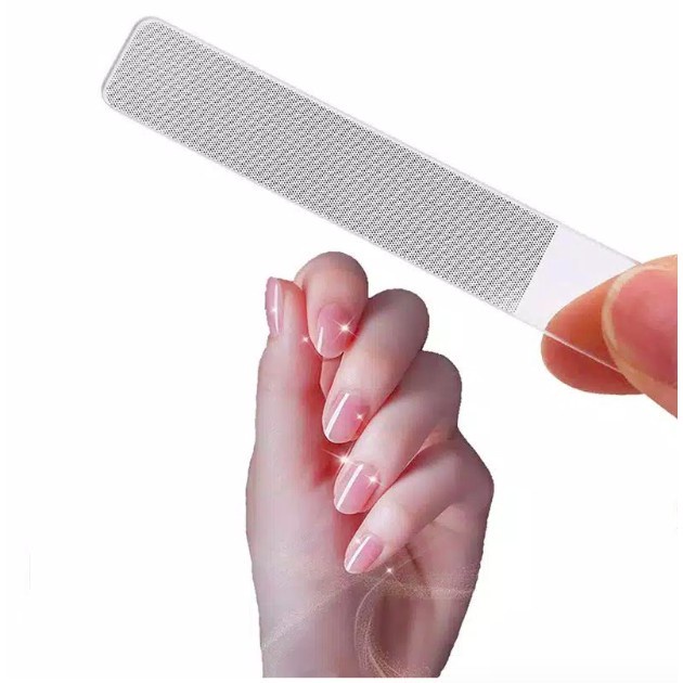 ACCFASHIONMURAH Kikir Kuku Untuk Manicure Pedicure High Quality Nail Art Kikir Kuku Kayu Portable untuk Pedicure Manicure