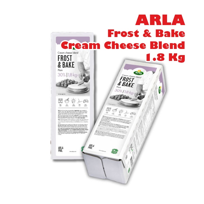 ARLA Frost &amp; Bake Cream Cheese Blend Krim Keju 1.8 Kg