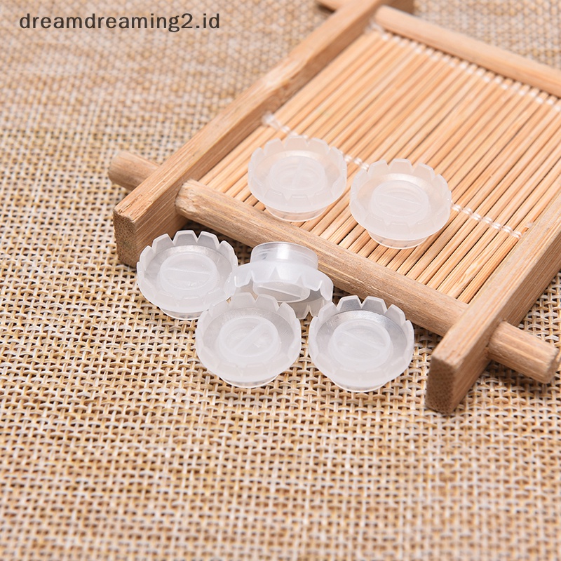 (drea) 50 /100pcs Eyelash Grafg Eyelash Blossom Cup Sun Cincin Tempat Lem Berbunga //