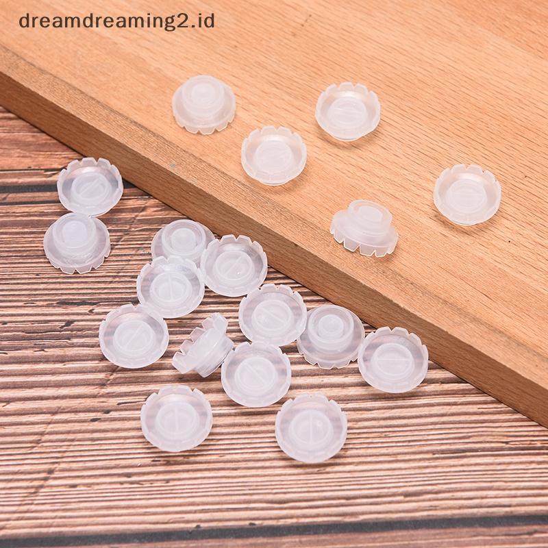 (drea) 50 /100pcs Eyelash Grafg Eyelash Blossom Cup Sun Cincin Tempat Lem Berbunga //