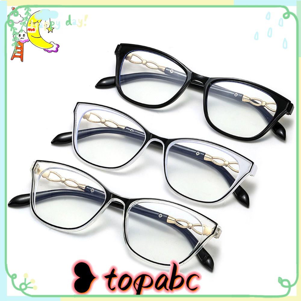 TOP Kacamata Baca Nyaman Elegan Pelindung Mata Vintage Ultra Ringan Frame