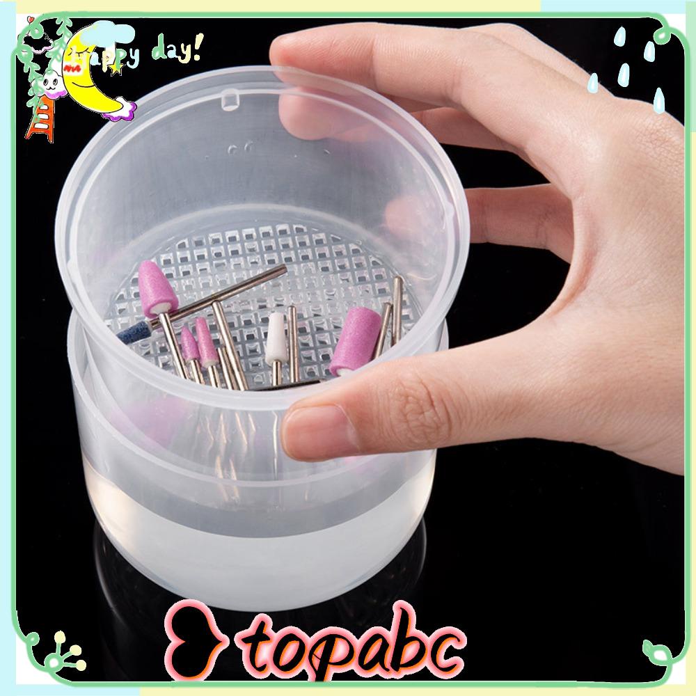 TOP Kepala Gerinda Sterilizer Polishing Head Storage Case Kotak Pembersih Mangkok Cuci