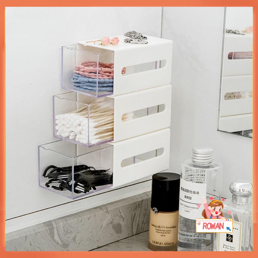 R-FLOWER Kotak Penyimpanan Multi-Fungsi Make Up Storage Desktop Organizer Tempat Penyimpanan Bawah Meja