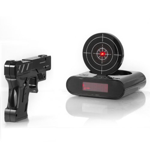 Gun Alarm Clock