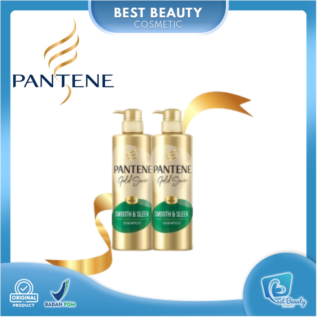 ★ BB ★Pantene Shampoo Gold Sries Smooth &amp; Sleek 125Ml
