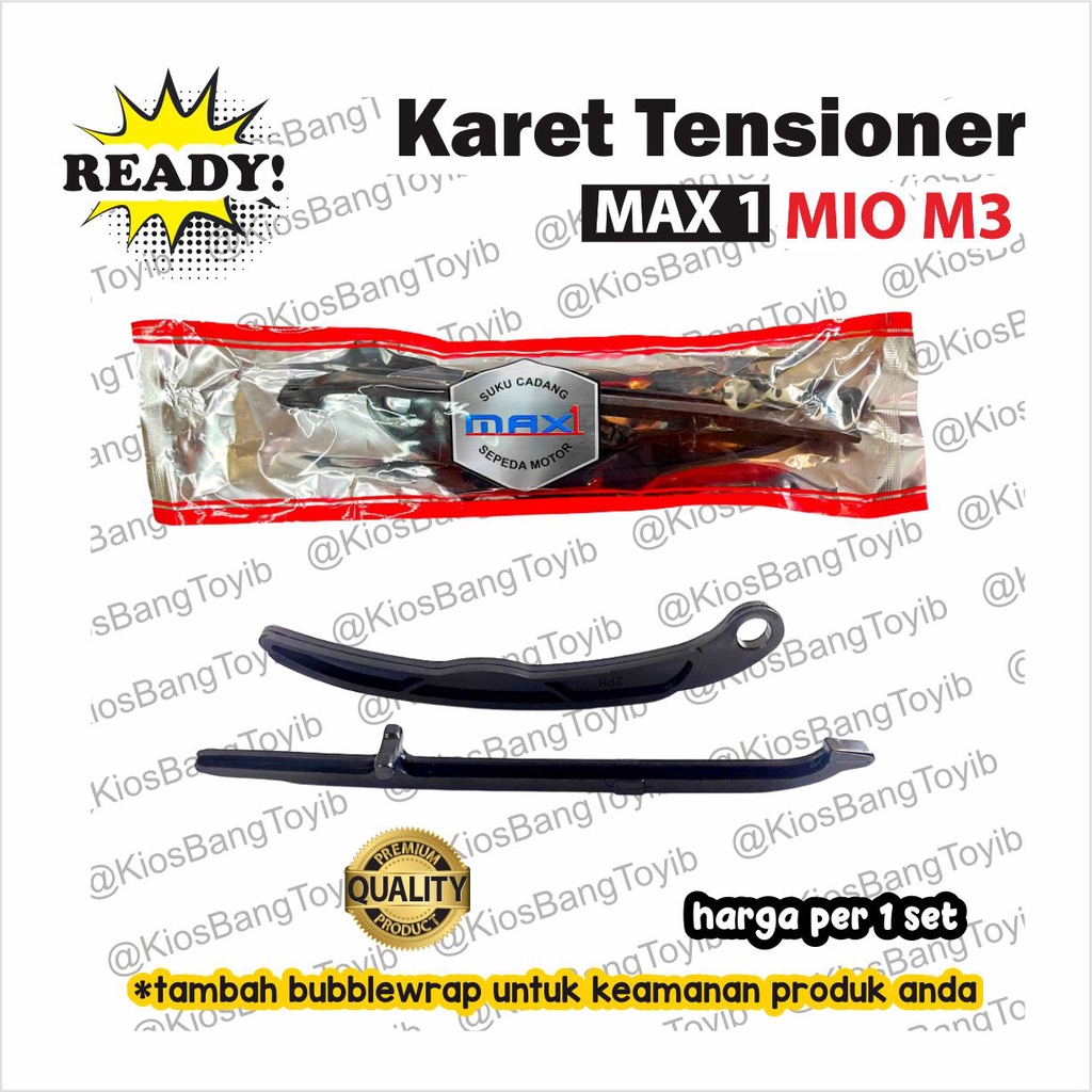 1set Karet Lidah Bantalan Tensioner Yamaha MIO M3 (Max1)