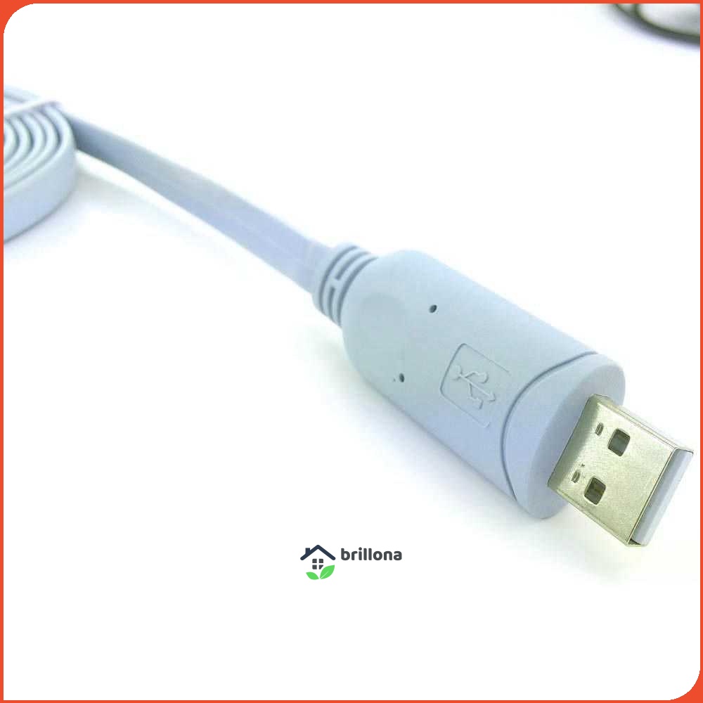 Prolific Console Cable USB RS232 to RJ45 for Cisco Huawei Router - PL2303RA