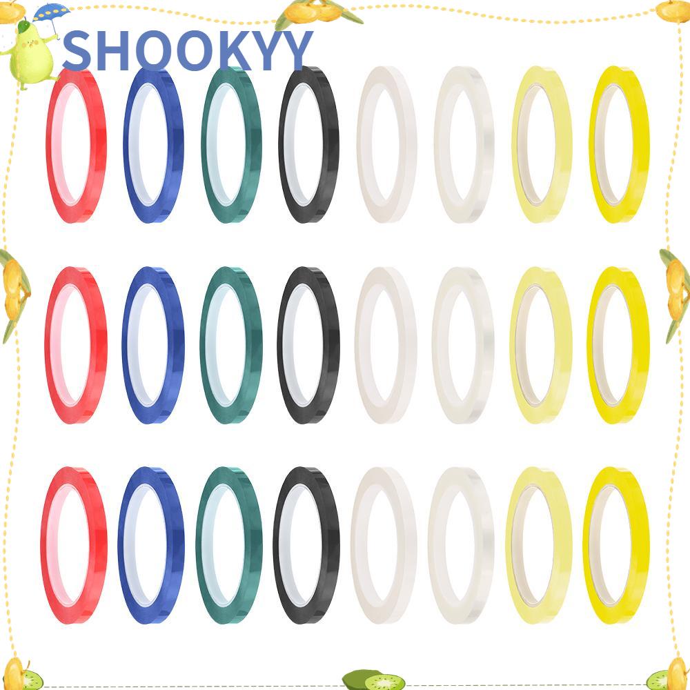 CHOOKYY 1pcs Tape Posisi Desktop NEW Multicolor Perlengkapan Kantor No Trace 5S Papan Tulis Garis Peringatan