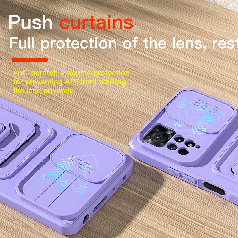 REDMI Shockproof Case Untuk Redmi10 Prime 10A 10C 12C 11A 9C 9A 9T 10x9 Power Global Camera Protection Lanyard Ring Phone Cover Untuk Xiaomi mi Poco C3