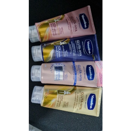 Vaseline Gluta HYA DEWY RADIANCE Serum Body Lotion 70 ml dan 330ml ORI THAILAND