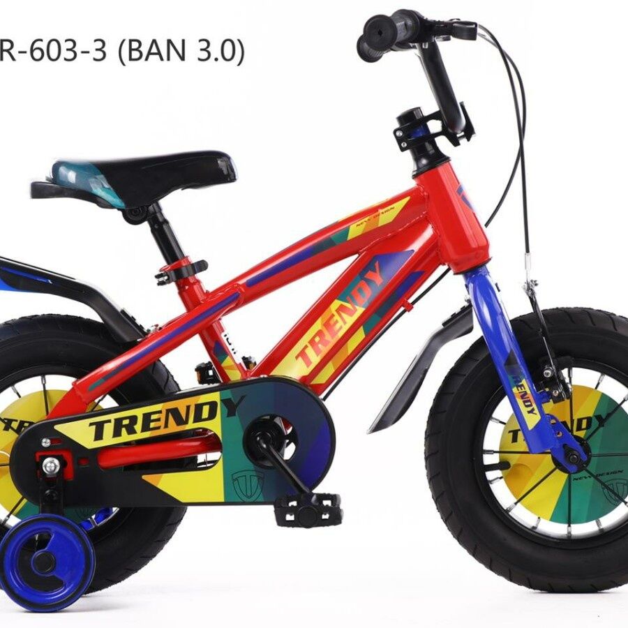 Sepeda Anak Bmx 12 Inc Ban Luar Jumbo 3.0 Merek Trendy