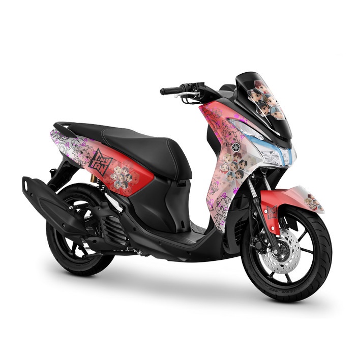 Decal Sticker Full body Yamaha Lexi 125 BTS BT21 Tiny Tan