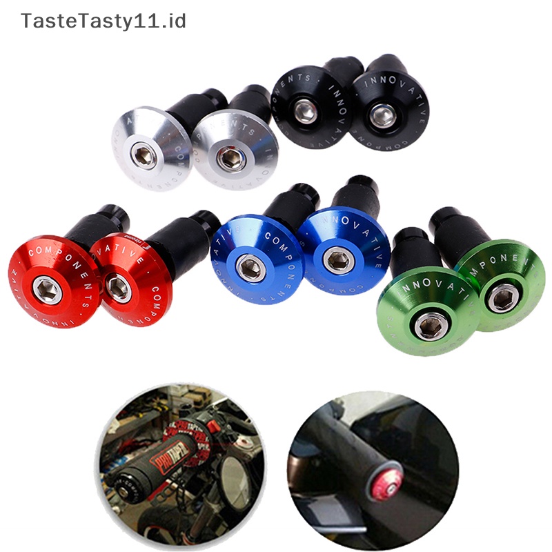 Handle bar end cap colokan slider .aste velgasty 7/8' 22mm motor mobil motor trail sepeda handle bar end cap plugs slider .