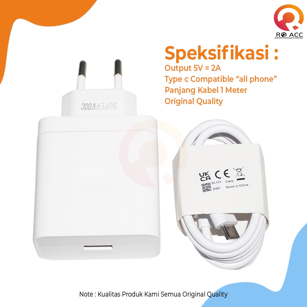 [RO ACC] CHARGER CASAN REALME 80W FAST CHARGING SUPERVOOC TYPE C GAN TECH