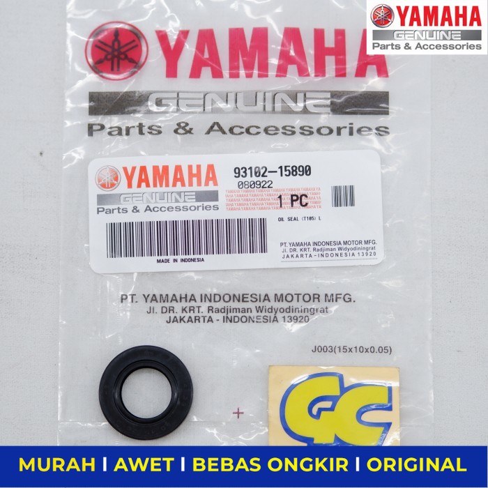 Seal Kick Stater Yamaha Vega R Jupiter Z 93102-15890 - Sparepart Sperpart Spare Part Motor Onderdil 