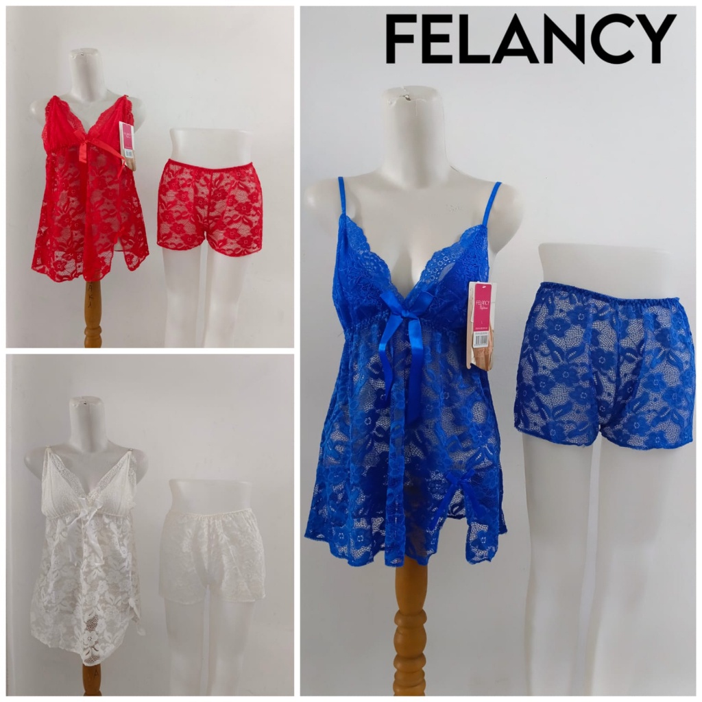 Lingerie Setelan FELANCY 1030 - Dapat 1 SET Atas dan Bawahan