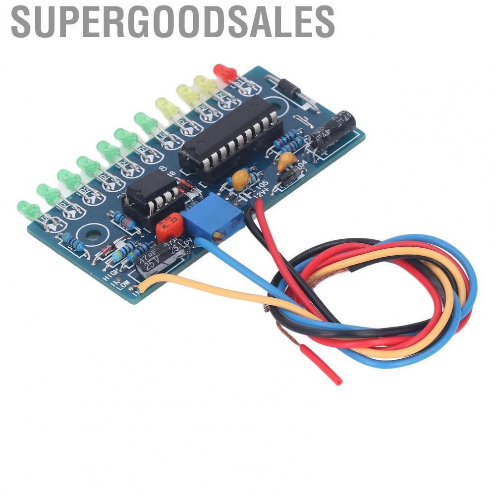 Supergoodsales 12V 250MA  Audio Level Indicator Module Board For VU