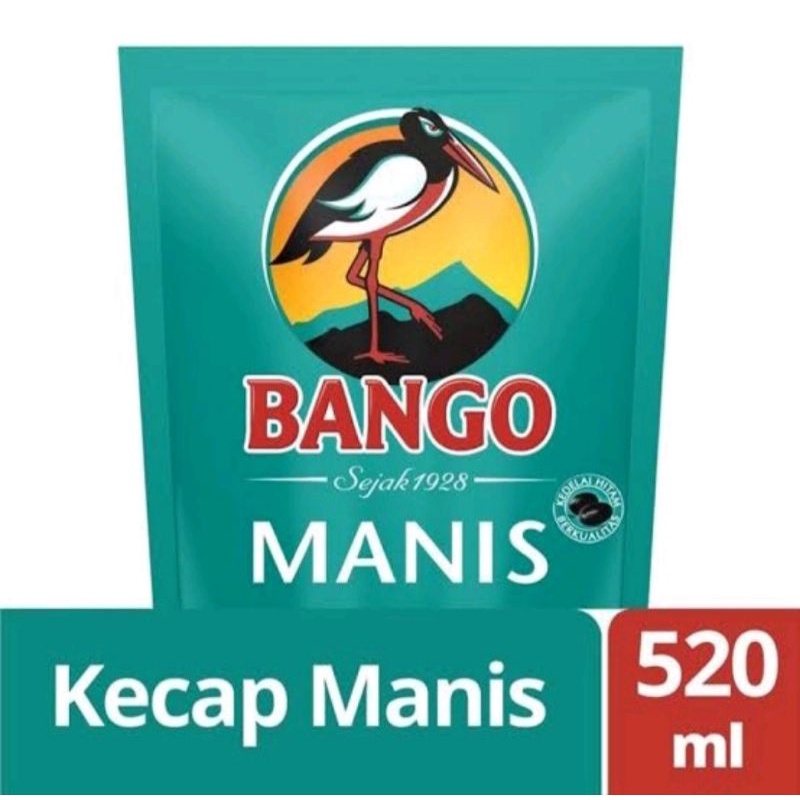 

KECAP MANIS BANGO kemasan 520ml
