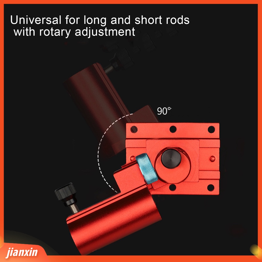 (In Stock) Fishing Rod Holder Adjustable Rotatable Anodizing Anti-Karat Heavy Duty Strong Load-bearing Aluminium-magnesium Alloy Kotak Pancing Dipasang Tiang Pancing Dukungan Alat Pancing