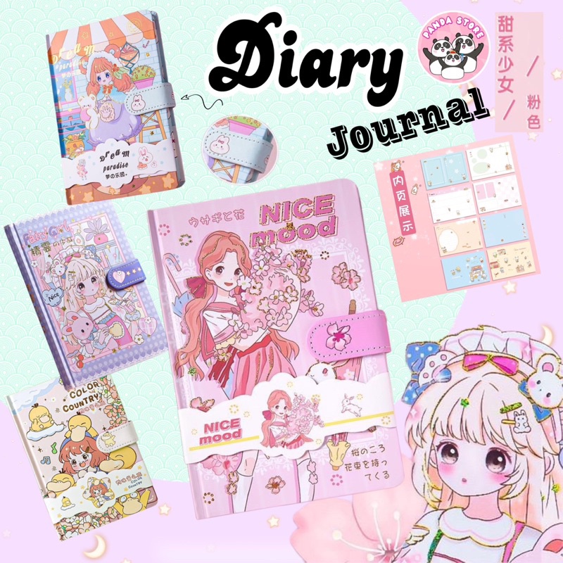 

Diary Journal /eternal summer journal/ buku diary lucu/ agenda import/notebook lucu