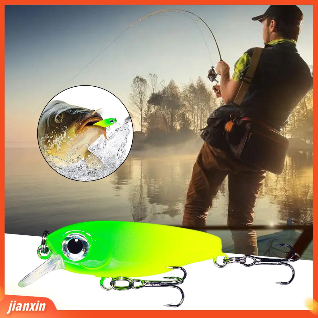 (In Stock) 3.8cm /2.8g Lure Umpan Penembus Kuat Angling Perlengkapan Tajam Pensil Umpan Palsu Umpan Keras Plastik Untuk Pemancing