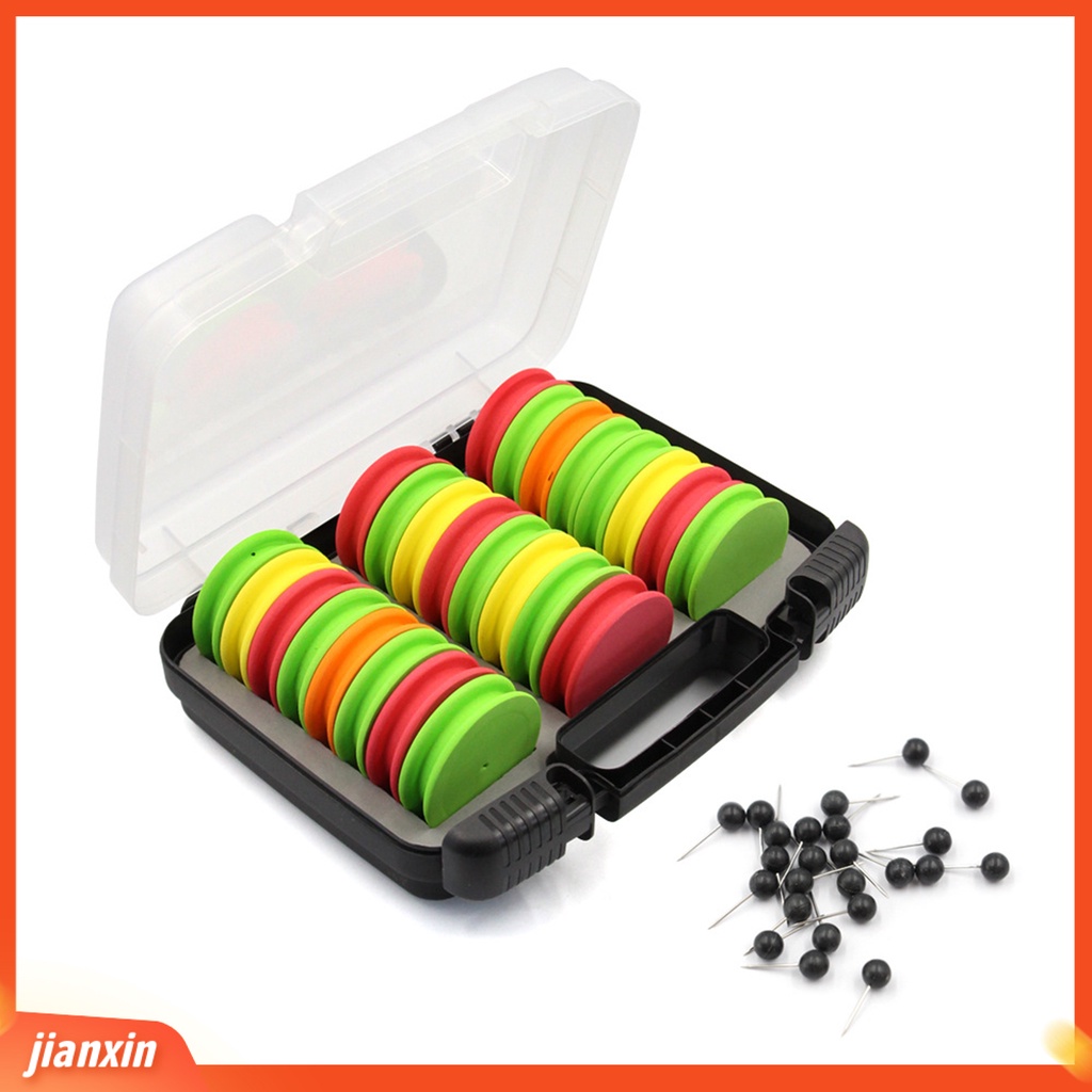 (In Stock) 24 Pcs Papan Lilitan Spul Utama Garis Lingkaran Multicolor Coil Perlengkapan Alat Pancing